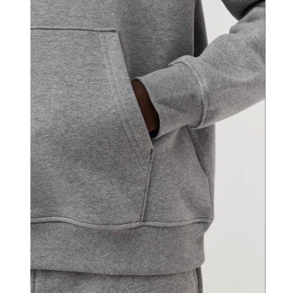 Jordan Jumpman Brooklyn Essentials Mens Fleece Pullover Hoodie Heather Gray - Picture 15 of 15